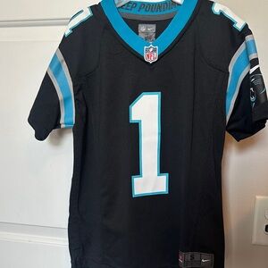 Like New NFL Boy’s Cam Newton Nike Carolina Panther’s Jersey. Size Small